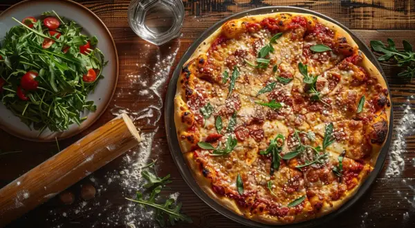 Recettes pizza fromage : le secret d'une pâte croustillante et filante