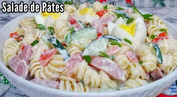 Salade de pâtes mayonnaise : la recette facile + 7 variations !
