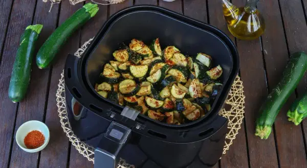 Courgettes grillées Air Fryer : le secret croustillant en 15 min !